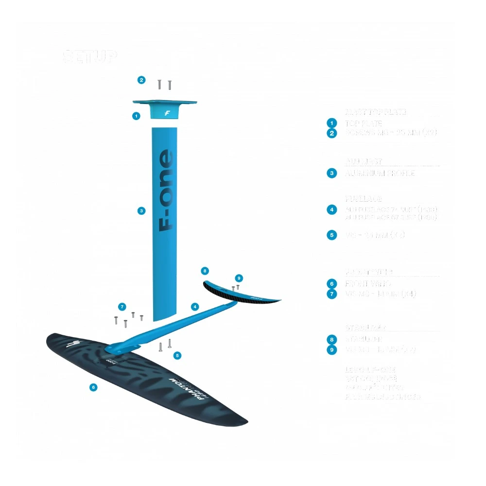 FOIL F-ONE PHANTOM FCT 1480 2 FOIL F-ONE PHANTOM FCT 1480 – Image 2