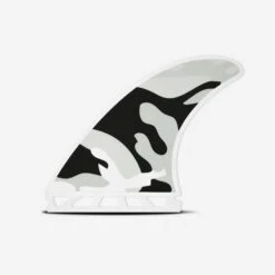 AILERONS SURF FUTURES HONEYCOMB MEDIUM SET DE 3 WHITE/CAMO