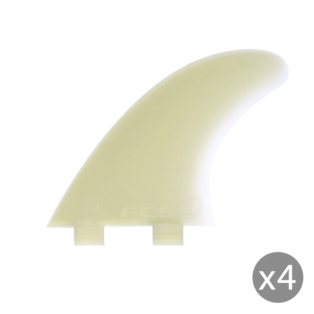 AILERONS SURF FCS Q-7XC NATURAL GLASS FLEX LARGE SET DE 4 – Image 2