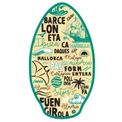 SKIM SLIDZ MEDITERRANEE SPAIN WOOD 41