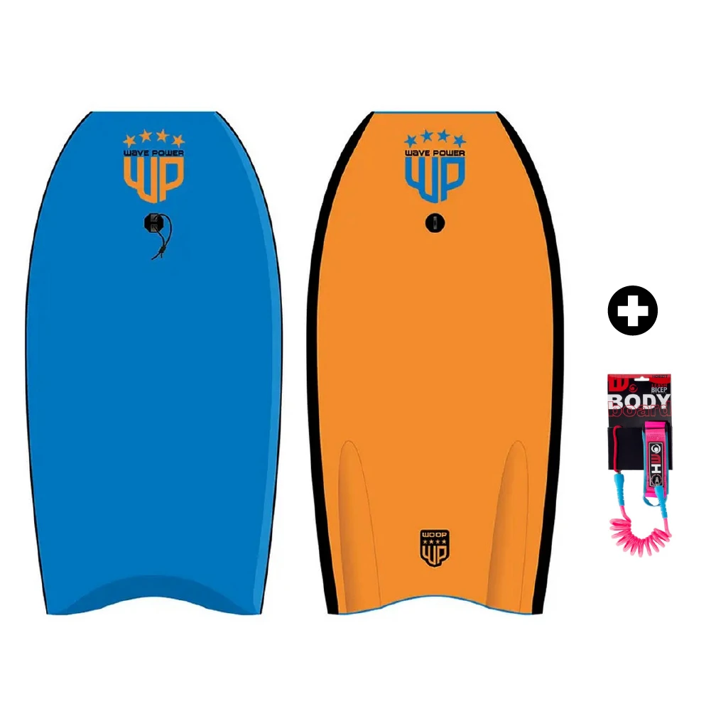 BODYBOARD WOOP EPS WAVE POWER BLEU/ORANGE 1 BODYBOARD WOOP EPS WAVE POWER BLEU/ORANGE
