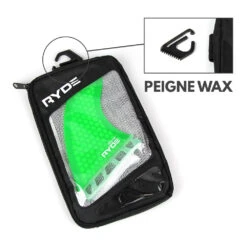 DÉRIVES SURFKITE RYDE DRAW FUTURES HONEYCOMB MEDIUM -Surf ryde pochette peigne wax 5 29 09 2022 10 29 50