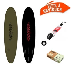 Surf Mousse Quiksilver Break Vert + Leash + Wax 7 Surf Mousse Quiksilver Break Vert + Leash + Wax -Surf sans titre 172 18 07 2022 16 57 49