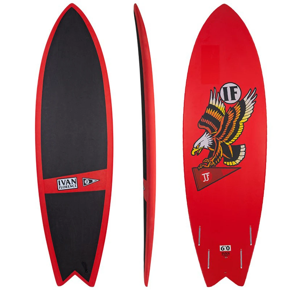 Surf Pyzel JJF Ivan Florence Pro Model Fish Black/red 3 Surf Pyzel JJF Ivan Florence Pro Model Fish Black/red – Image 3