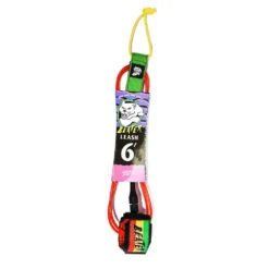 LEASH CATCH SURF BEATER RASTA 6.0