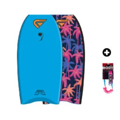 BODYBOARD FLOOD DYNAMX II PALM BLEU
